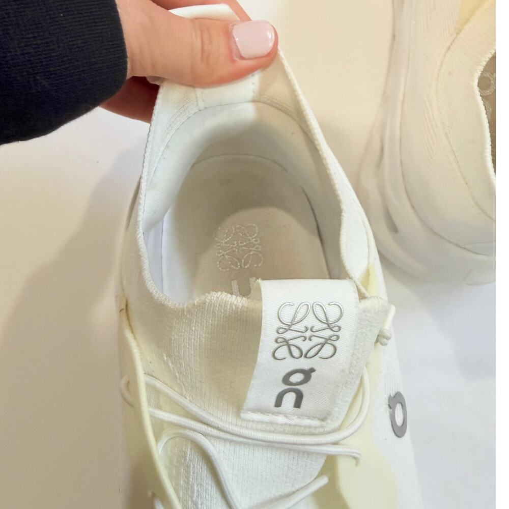 On Running x Loewe Cloudtilt Sneakers Womens 10 Off White Designer Running Shoes - Picture 12 of 13